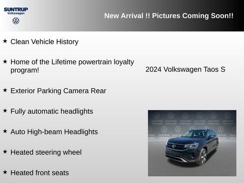 Used 2024 Volkswagen Taos S AWD/4WD image 5