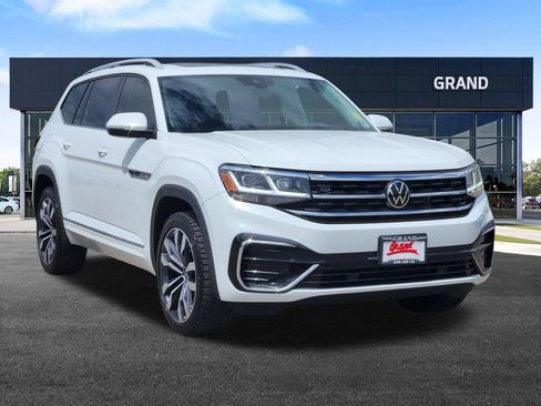 Used 2021 Volkswagen Atlas SEL R-Line AWD/4WD image 2