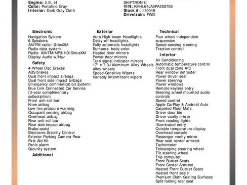 Used 2023 Hyundai Sonata SEL w/ Preferred Accessory Package image 32