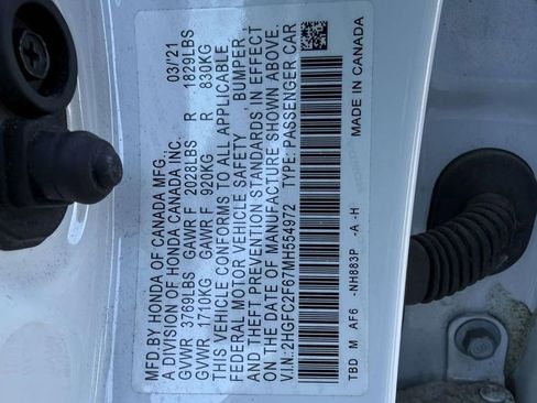 Used 2021 Honda Civic LX image 11