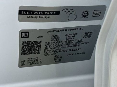 New 2026 Chevrolet Traverse LT image 33