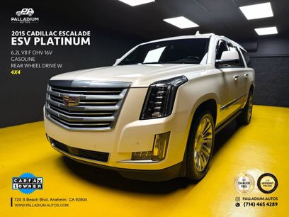 Used 2015 Cadillac Escalade ESV Platinum