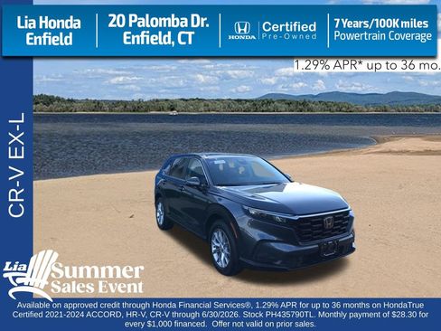 Certified 2023 Honda CR-V EX-L image 1