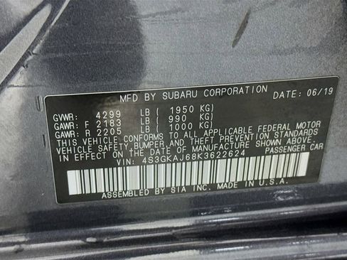 Used 2019 Subaru Impreza 2.0i Sport image 39