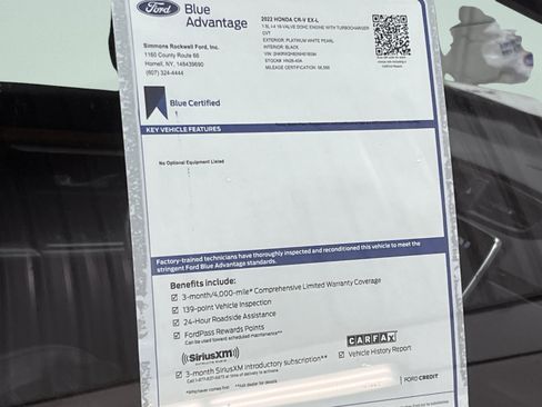 Used 2022 Honda CR-V EX-L image 10