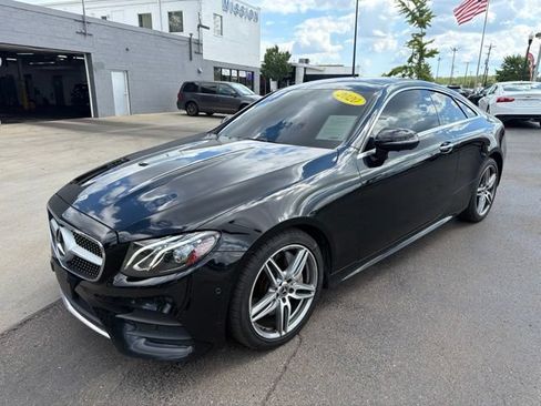 Used 2020 Mercedes-Benz E 450 4MATIC Coupe w/ AMG Line image 3