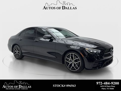 Used 2022 Mercedes-Benz E 350 Sedan w/ AMG Line Exterior image 1