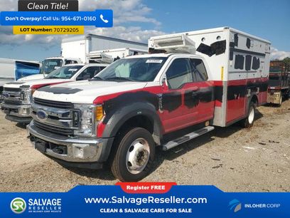 Used 2017 Ford F550 4x4 SuperCab Super Duty