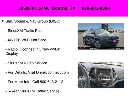 Used 2022 Jeep Cherokee Trailhawk w/ Sun, Sound & Nav Group AWD/4WD image 30