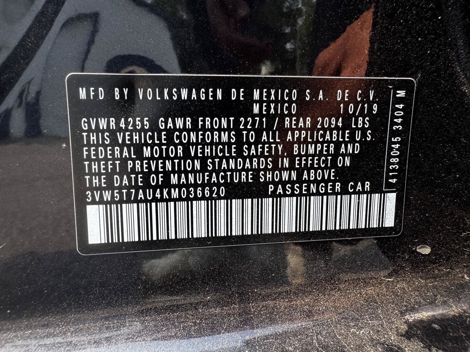 Used 2019 Volkswagen GTI S w/ Driver Assistance Package FWD image 22
