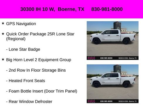 Used 2020 RAM 1500 Lone Star RWD image 10