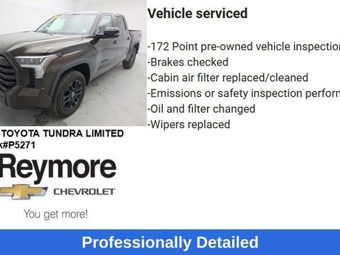 Used 2024 Toyota Tundra Limited AWD/4WD image 58
