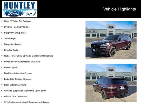 Used 2023 Lincoln Aviator Black Label w/ Jet Package image 2