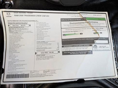 New 2026 RAM 2500 Tradesman image 17