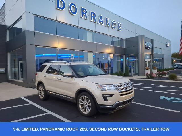 Certified 2018 Ford Explorer Limited w/ Equipment Group 301A AWD/4WD image 1