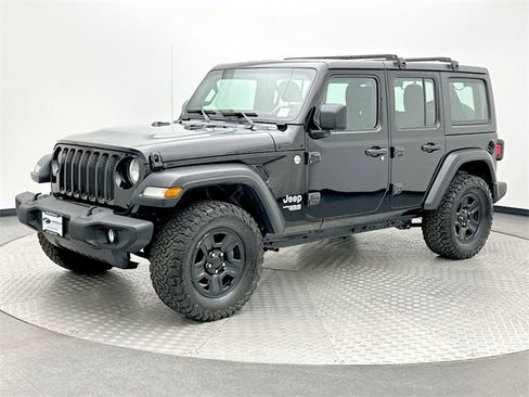 Used 2020 Jeep Wrangler Unlimited Sport image 1