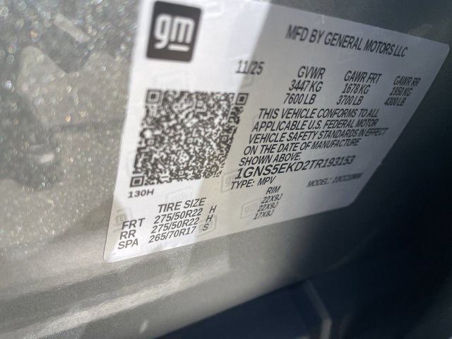 Certified 2026 Chevrolet Suburban RST RWD image 34