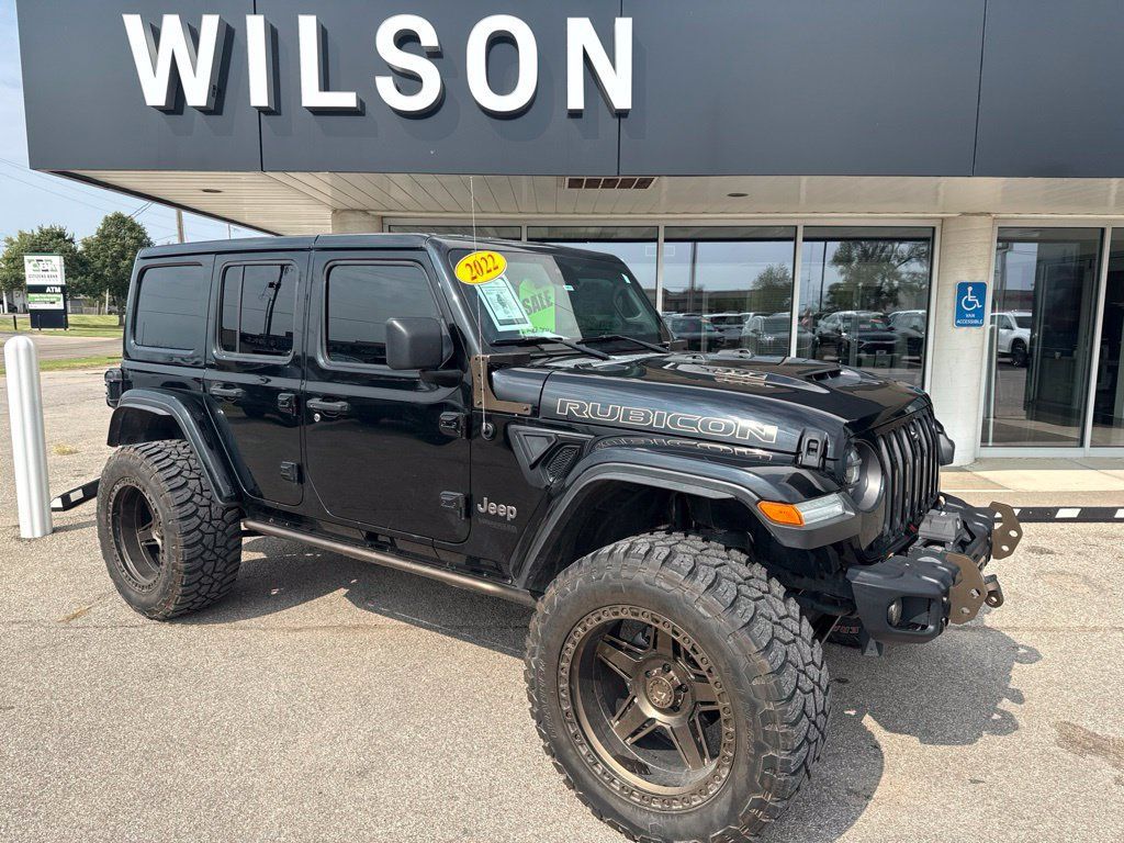 Used 2022 Jeep Wrangler Unlimited Rubicon w/ Xtreme Recon 35" Tire Package AWD/4WD image 1