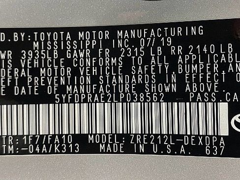 Used 2020 Toyota Corolla L image 27