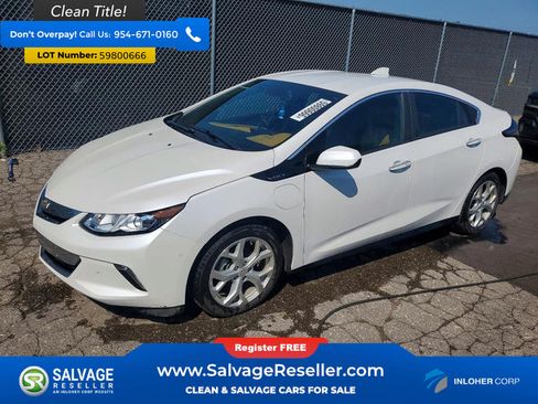 Used 2017 Chevrolet Volt Premier FWD image 1