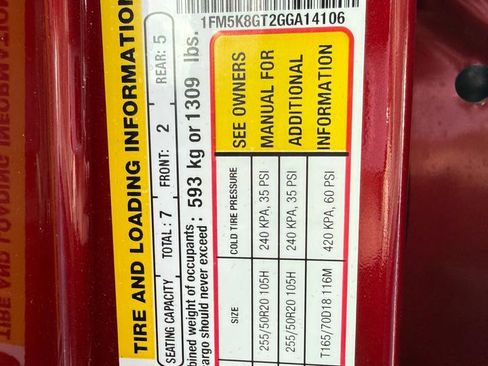 Used 2016 Ford Explorer Sport w/ Equipment Group 401A image 47