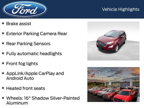 Used 2020 Ford EcoSport SE FWD image 9