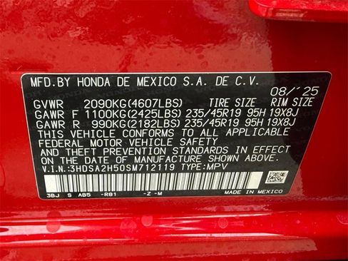 New 2025 Acura ADX A-Spec image 17