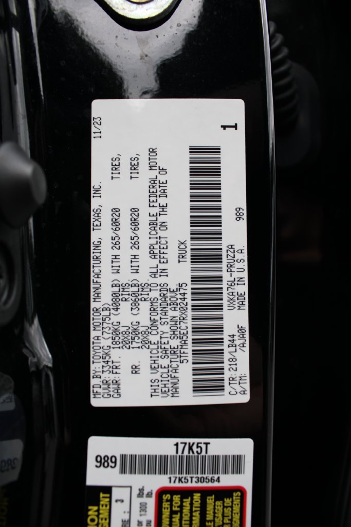 Used 2024 Toyota Tundra 1794 Edition AWD/4WD image 37