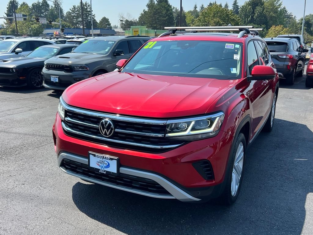 Used 2021 Volkswagen Atlas SEL AWD/4WD image 4