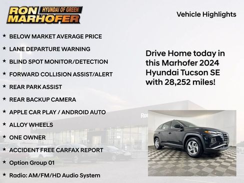 Certified 2024 Hyundai Tucson SE FWD image 16