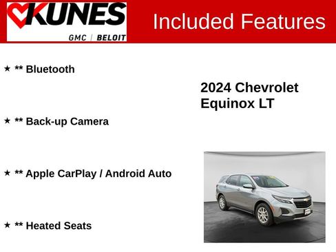 Used 2024 Chevrolet Equinox LT FWD image 2