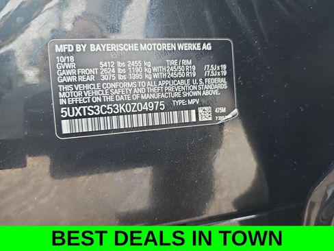 Used 2019 BMW X3 M40i w/ Premium Package AWD/4WD image 42
