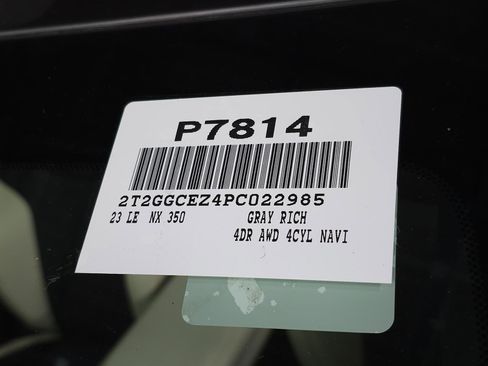 Certified 2023 Lexus NX 350 AWD w/ Cold Area Package image 33