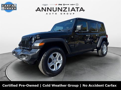 Used 2022 Jeep Wrangler Unlimited Sport image 1