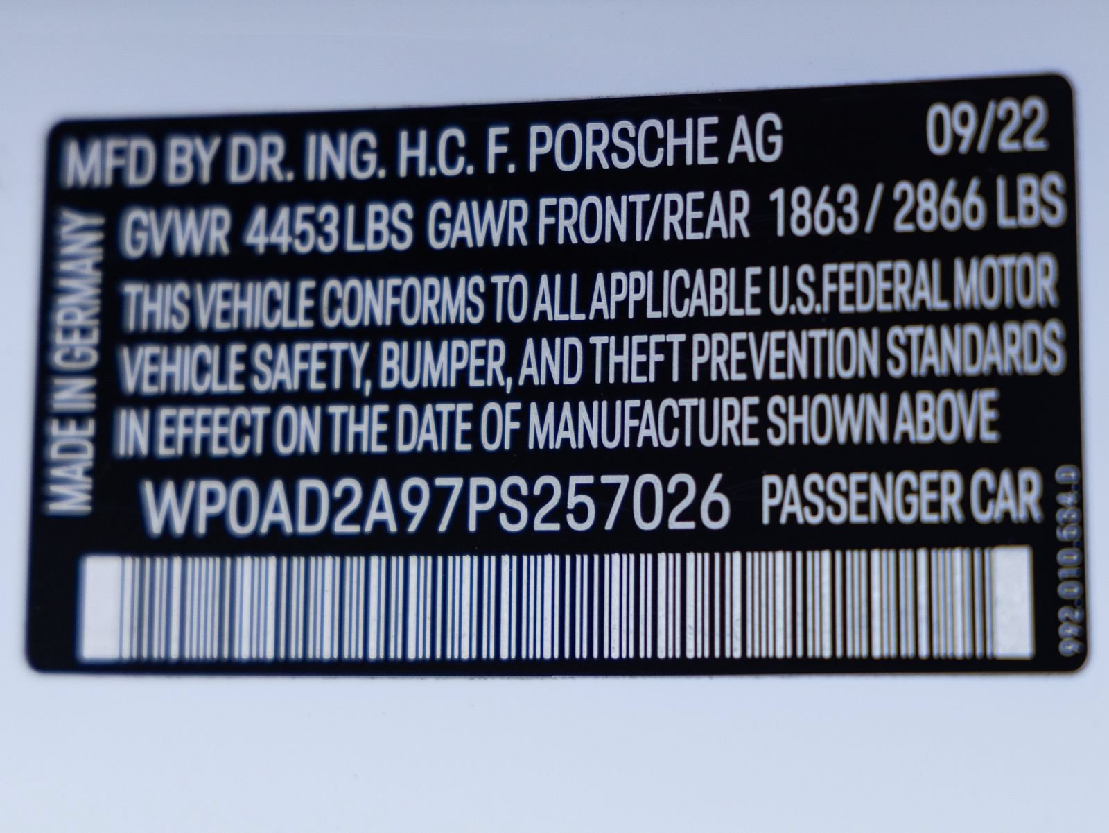 Certified 2023 Porsche 911 Turbo S AWD/4WD image 34