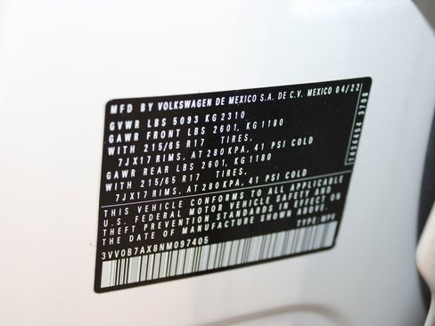 Used 2022 Volkswagen Tiguan S image 19