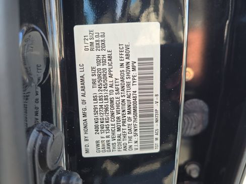 Used 2021 Honda Passport EX-L image 31