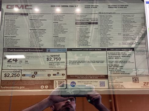 New 2026 GMC Sierra 1500 SLT w/ SLT Premium Plus Package image 46