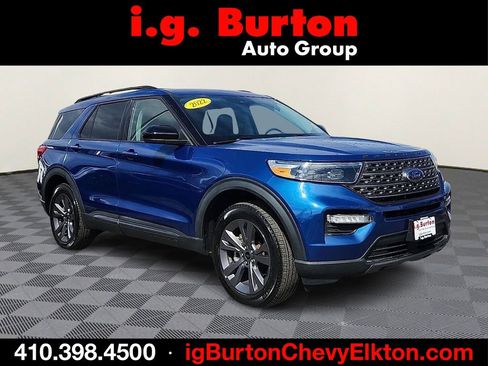 Used 2022 Ford Explorer XLT w/ Equipment Group 202A AWD/4WD image 1