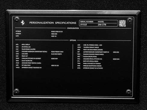 Certified 2024 Ferrari 296 GTB image 21