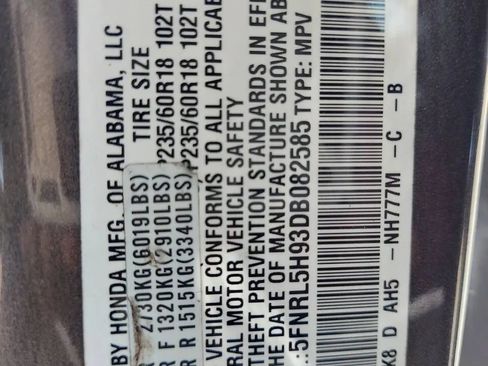 Used 2013 Honda Odyssey Touring Elite image 14