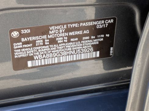 Used 2017 BMW 330i Sedan image 30