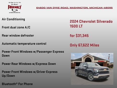 Used 2024 Chevrolet Silverado 1500 LT AWD/4WD image 20