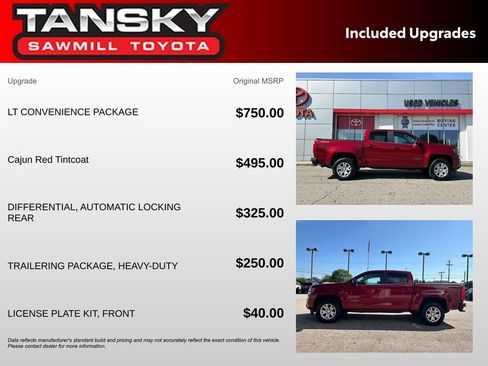 Used 2019 Chevrolet Colorado LT w/ LT Convenience Package AWD/4WD image 31