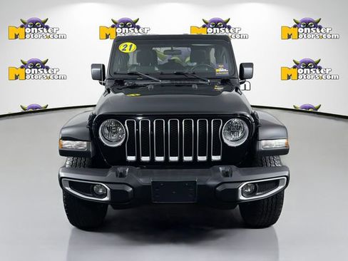 Used 2021 Jeep Wrangler Unlimited Sahara w/ Dual Top Group image 2