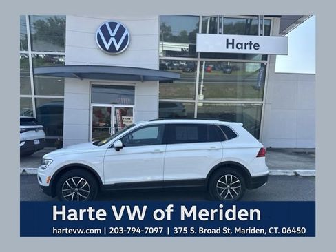 Used 2021 Volkswagen Tiguan SE w/ Panoramic Sunroof Package AWD/4WD image 1