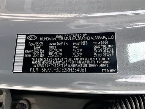 Certified 2024 Hyundai Tucson SEL w/ Convenience Package FWD image 36