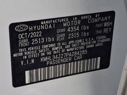 Certified 2023 Hyundai Sonata Limited w/ Cargo Package image 28