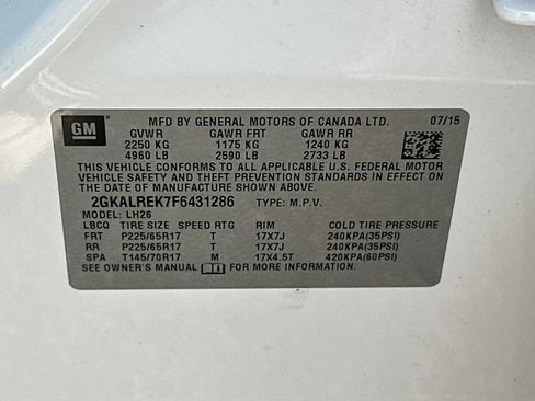 Used 2015 GMC Terrain SLE image 31