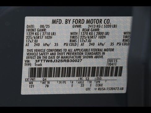 New 2025 Ford Maverick XLT w/ Equipment Group 301A image 32